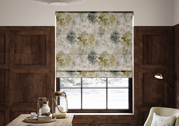 Woodland, Fennel - Twist&Fit Roman Blind - Image 3